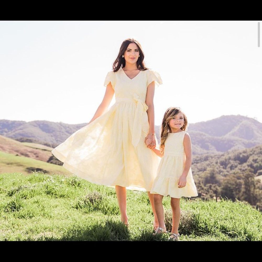 Rachel Parcell Yellow Floral Dress
